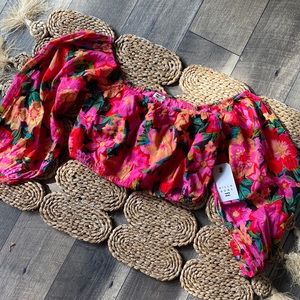 Billabong Sun Daze Crop Top Size Medium